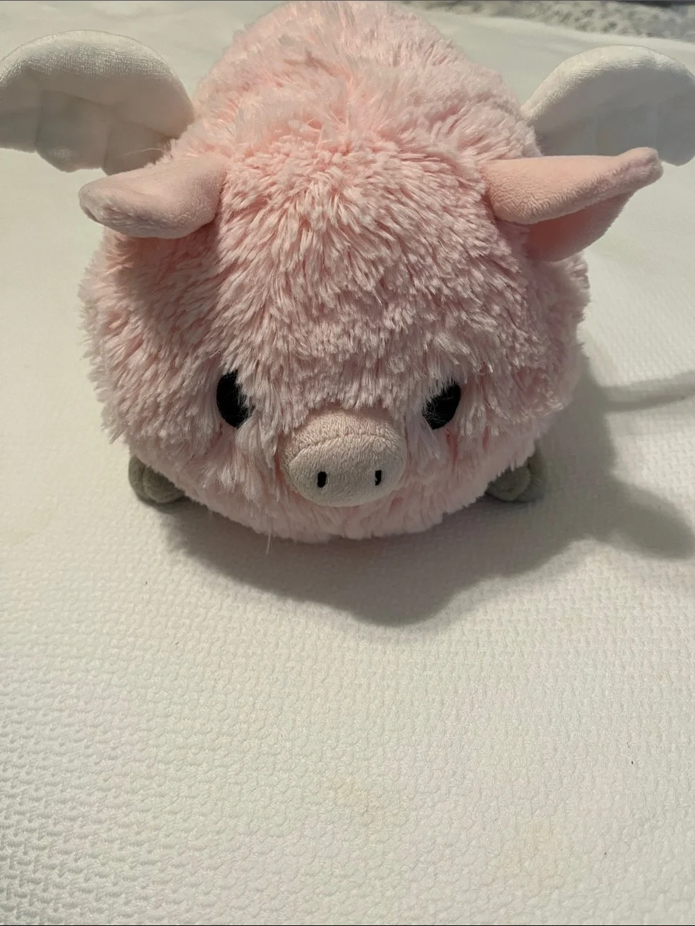 Squishable Mini Flyying Pink Piglet Plush.